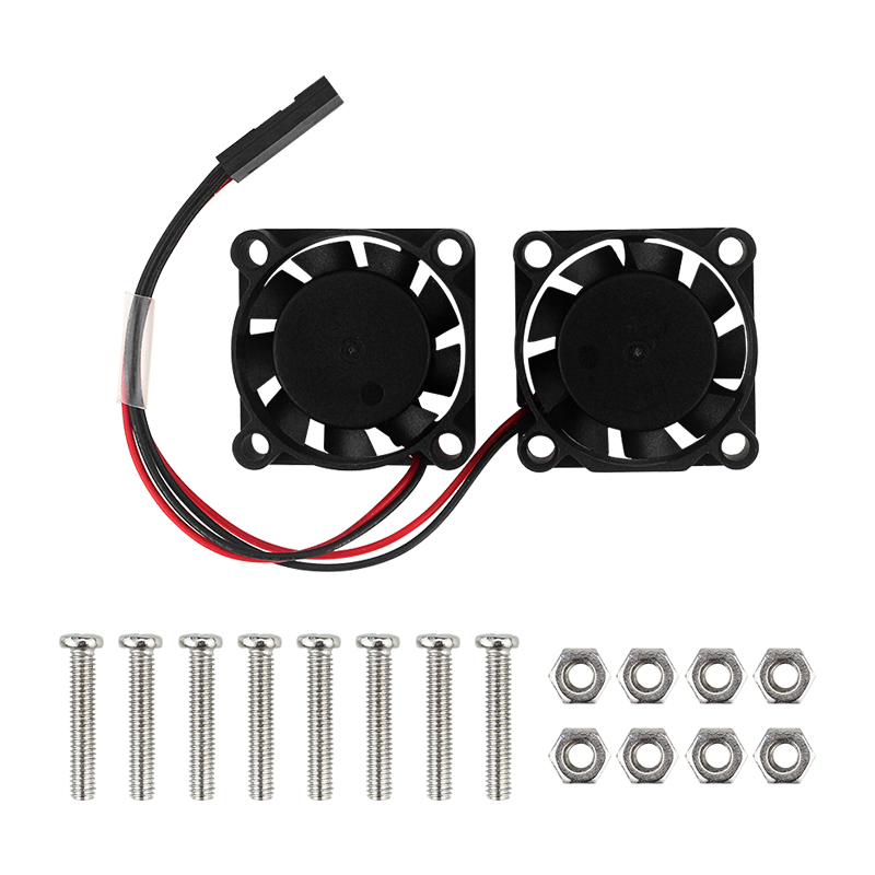 Raspberry Pi Water Cooling Kit - مروحة مشعاع مزدوجة لـ Raspberry Pi